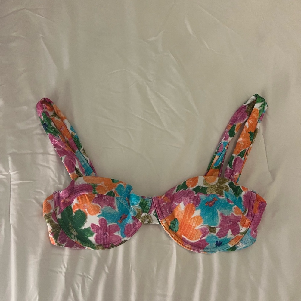 Floral Bikini Top